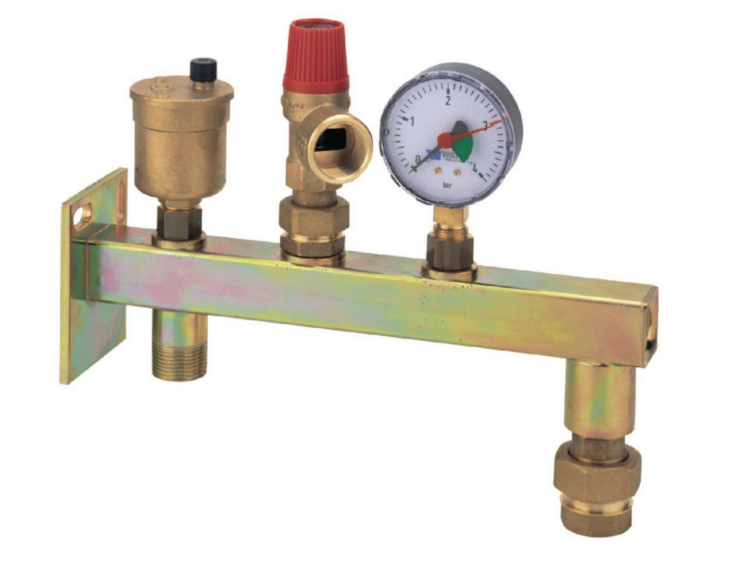 Support complet pour vase d'expansion de 5 à 24L - Watts